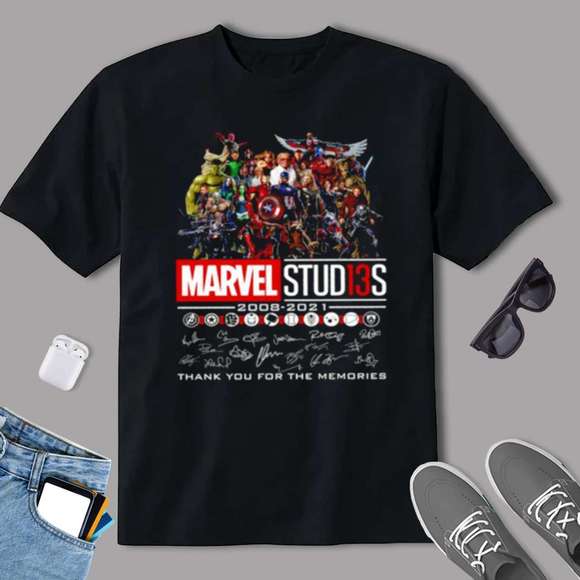 Kimbrell Other - Marvel Studios 2008 2021 Thank You For The Memories T Shirt